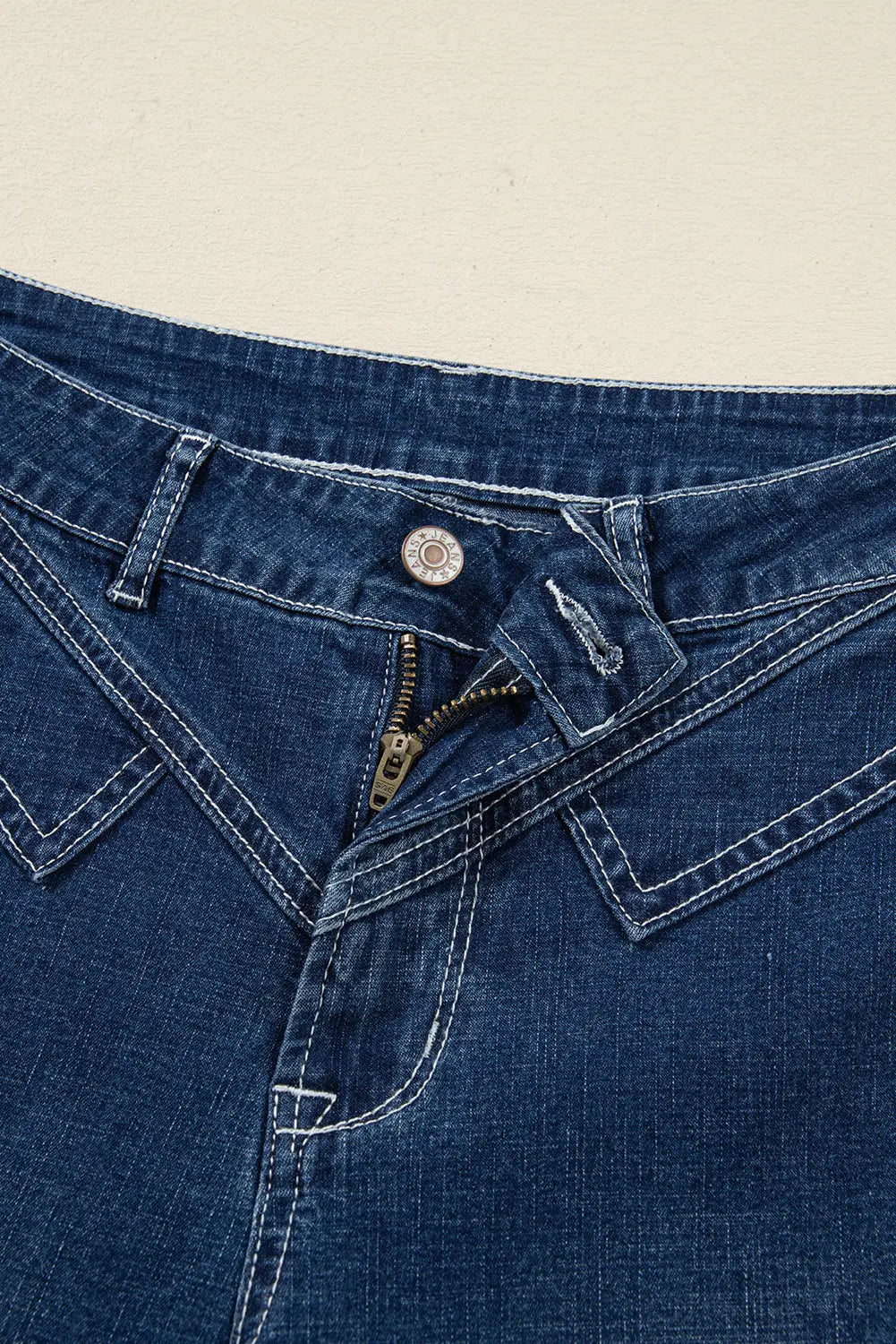 Daria Detail Loose Cuffed Jeans