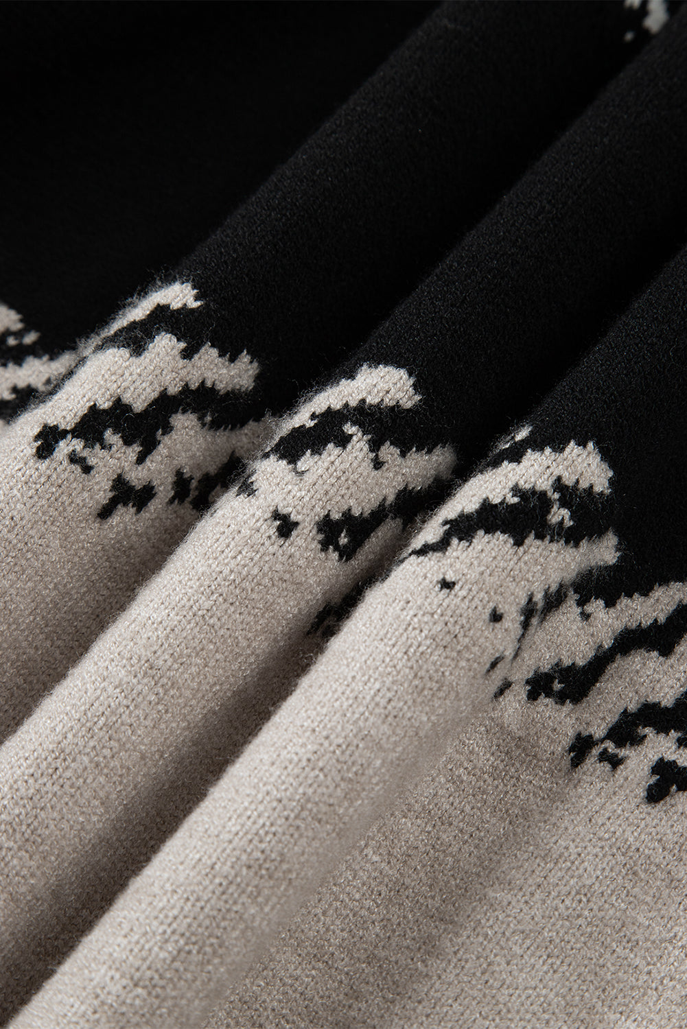 Sophia Pattern Drop Shoulder Sweater