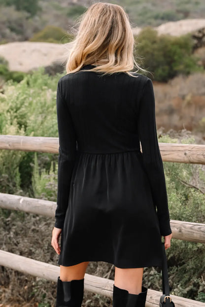 Beajena Long Sleeve Mini Dress