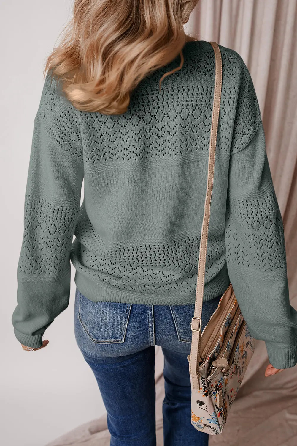 Avery Detail Drop Shoulder Sweater