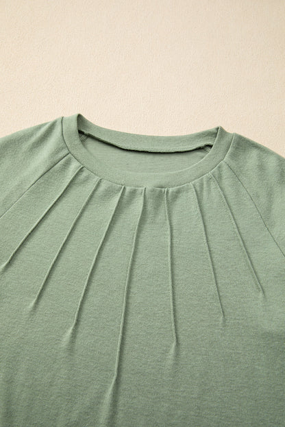 Millie Seam Detail Raglan Long Sleeve Top