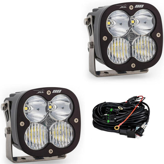 Baja Designs XL80 LED Auxiliary Light Pod Pair | Universal Dunes 2 Dezert SXS