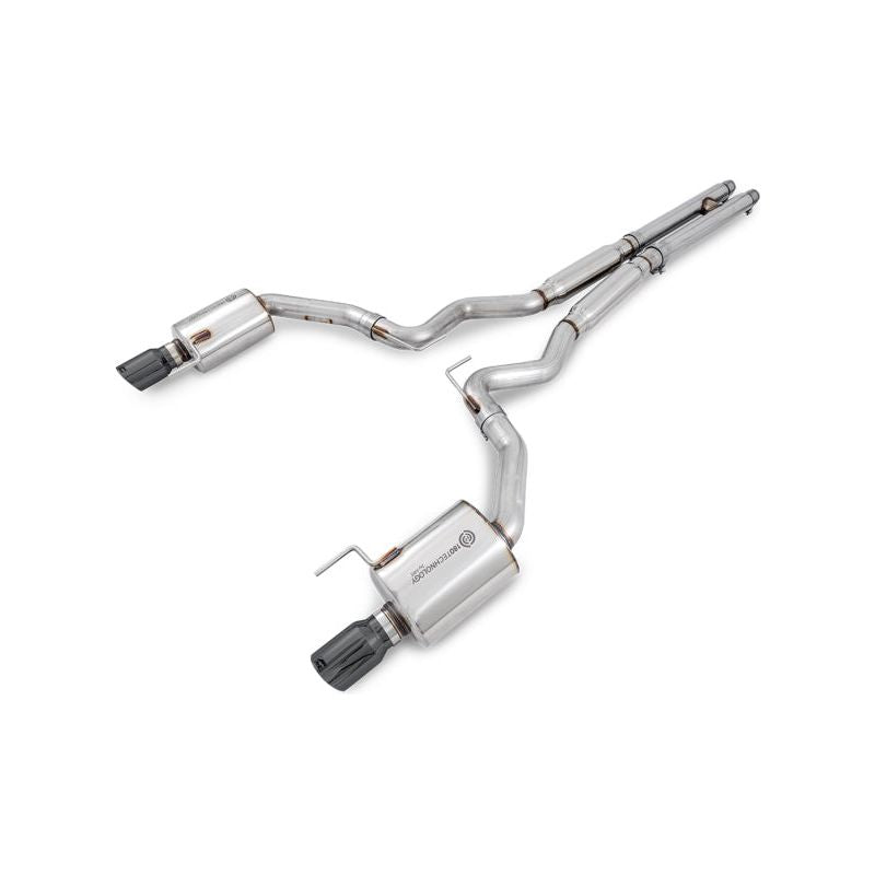 AWE Tuning 2015-2017 Mustang GT Cat-back Exhaust - Touring Edition (Diamond Black Tips) NP Motorsports