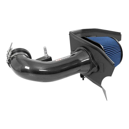 aFe 19-20 GM Trucks 5.3L/6.2L Track Series Carbon Fiber Cold Air Intake System With Pro 5R Filters NP Motorsports