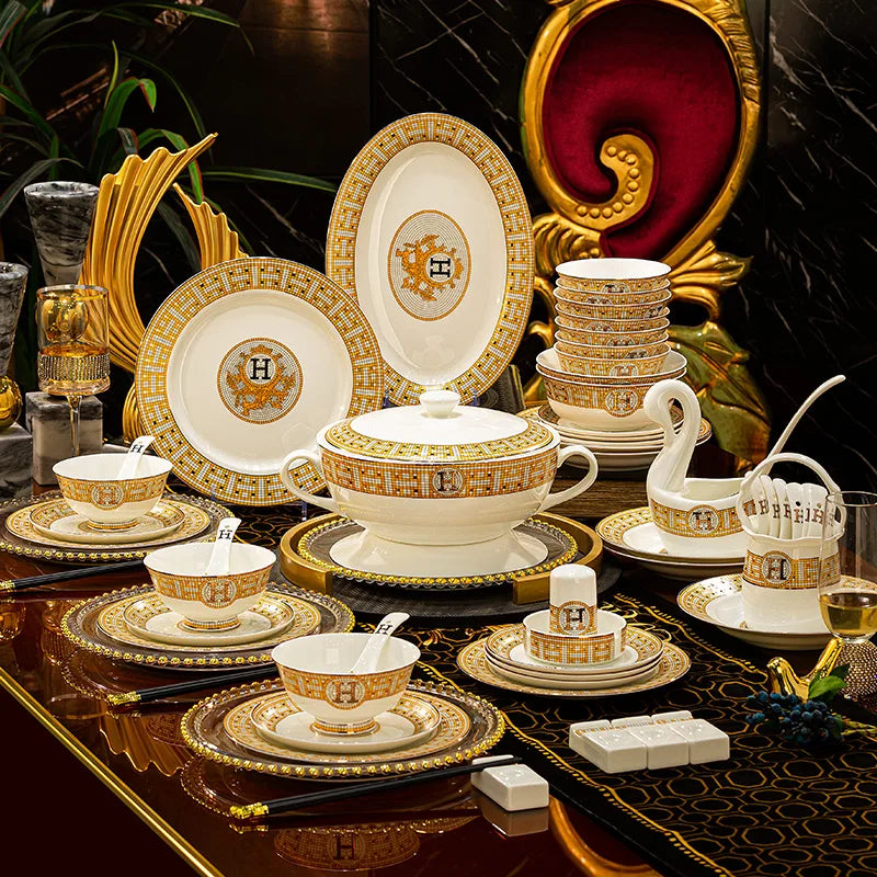 Luxury China Dinnerware Sets Fine Dining 36-70pc Get it from Bo