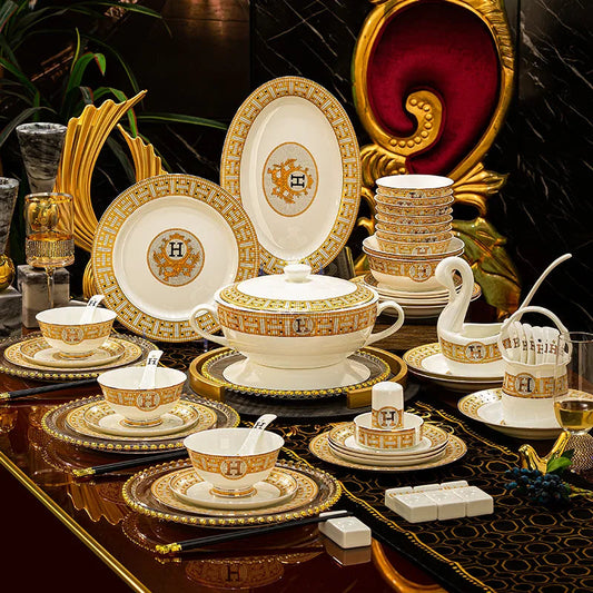 Luxury China Dinnerware Sets Fine Dining 36-70pc Get it from Bo