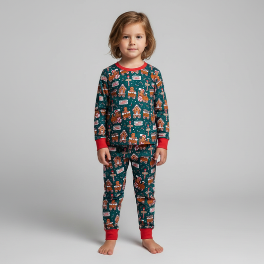 Gingerbread house Pj Set