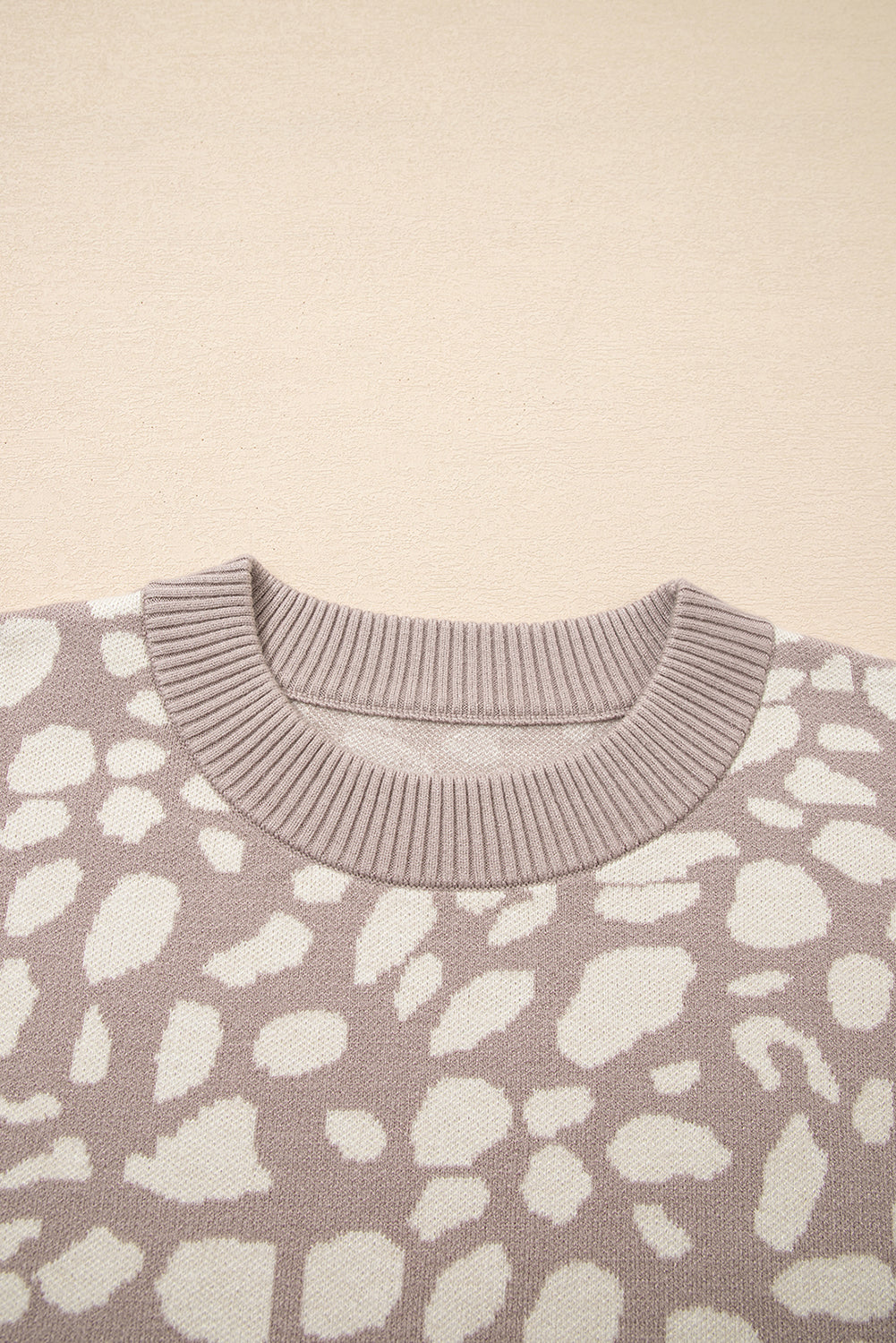 Avery Trim Drop Shoulder Sweater