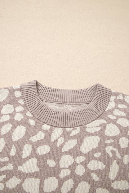 Avery Trim Drop Shoulder Sweater
