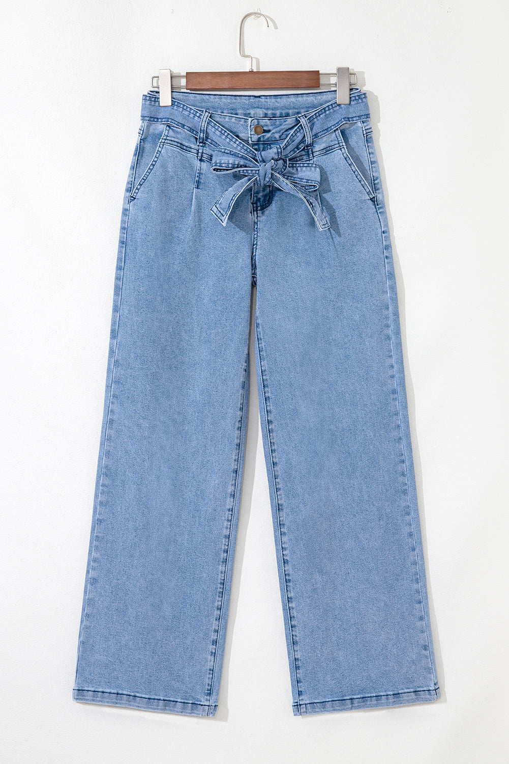 Ava Sash Wide Leg Jeans