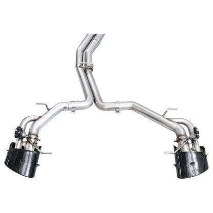 AWE Tuning 21-23 Audi C8 RS6/RS7 SwitchPath Cat-back Exhaust - Diamond Black Tips NP Motorsports