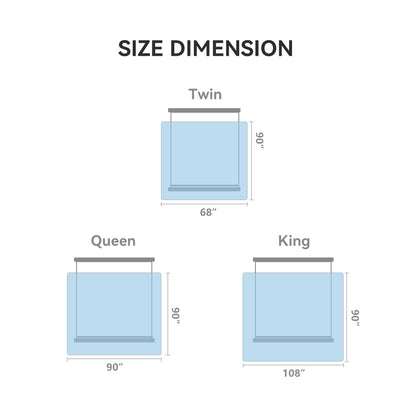 Kasentex All Season Ultra Soft Cooling Blanket Comforter, Hypoallergenic and Breathable, Room Decor, Graduation Gifts Kasentex