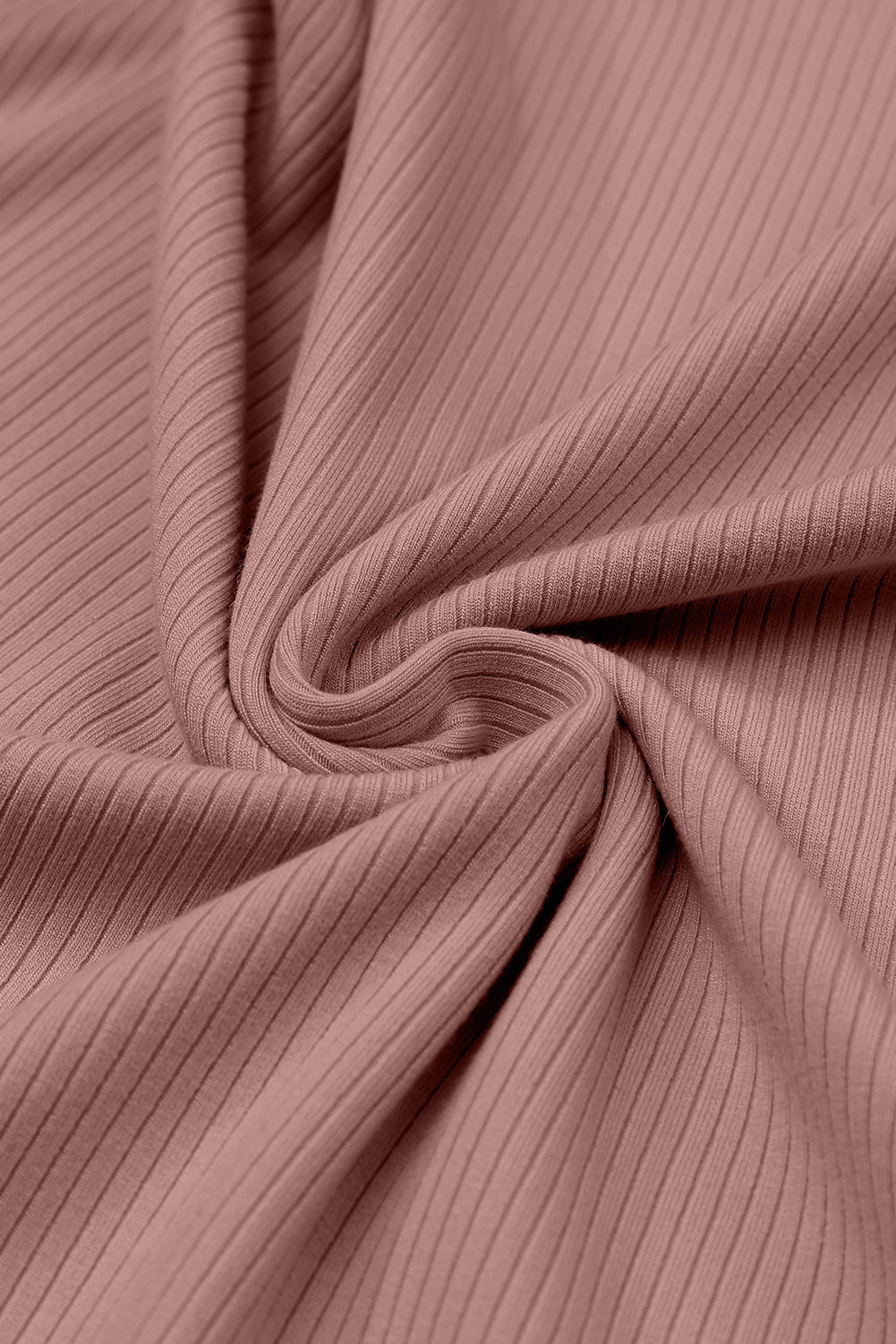 Elizabeth Crewneck Ribbed top Long Sleeve Top