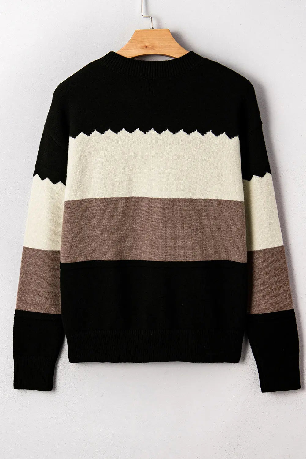 Harper Colorblock Drop Shoulder Sweater