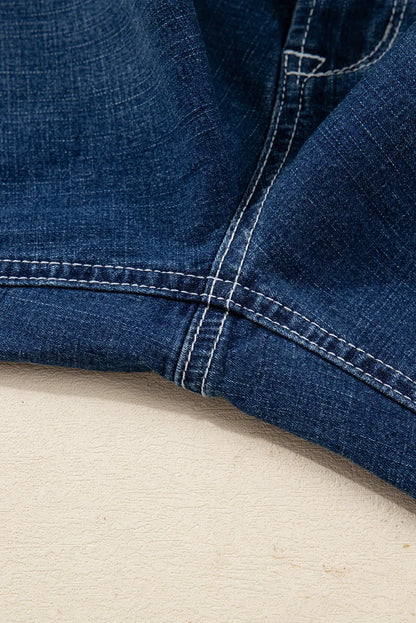 Daria Detail Loose Cuffed Jeans