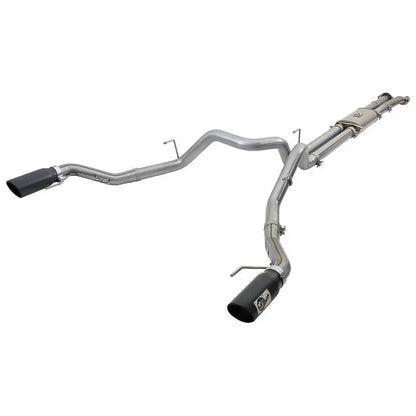 aFe MACHForce XP 3in 409-SS Exhaust Cat-Back 2017 Ford F-150 Raptor V6-3.5L (tt) w/ Black Tip NP Motorsports