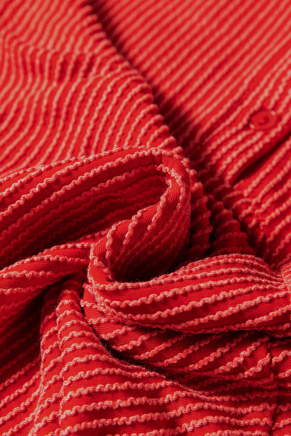 Alianna Collared Drawstring Pullover Top