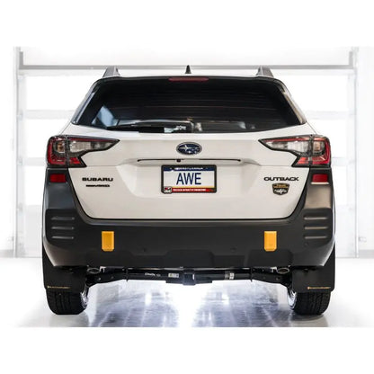 AWE 20-25 Subaru Outback (Wilderness & XT) 0FG Catback Exhaust w/Dual BashGuards NP Motorsports
