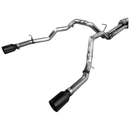 AWE 25+ RAM 1500 3.0TT 0FG Catback Touring Exhaust - Diamond Black Tips NP Motorsports