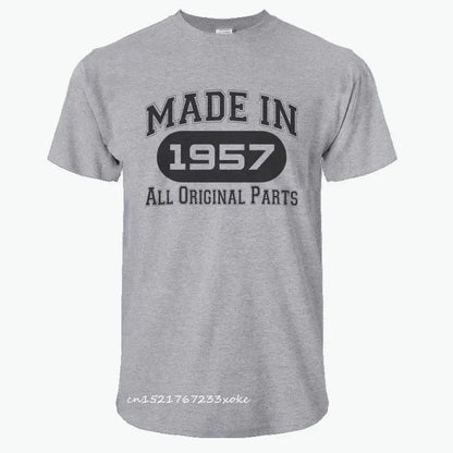 Men's T-Shirt Made 1957 All Original Parts 90/10 Get it from Bo