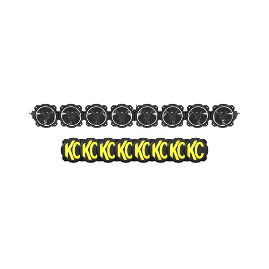 KC HiLiTES Gravity Titan LED Light Bar - 50in. (8-Light) Dunes 2 Dezert SXS