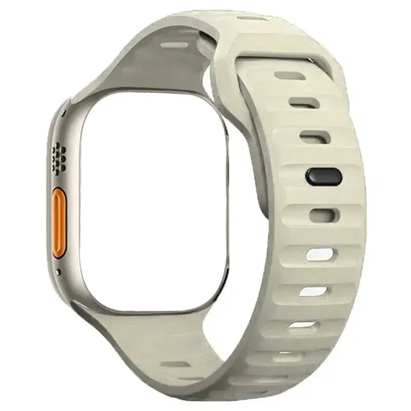 Sport Band Compatible with Apple Watch Bands 49/45/44/42/41/40 /38 Men Women Soft Silicone Band Get it from Bo