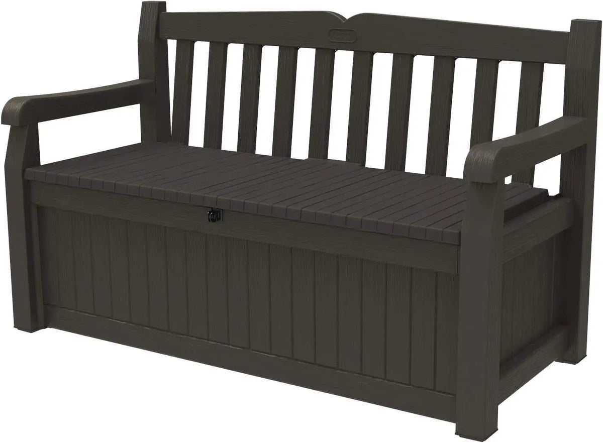 70 Gallon Outdoor Storage Bench Box for Garden Tools - Get it from Bo