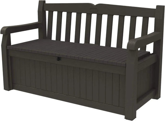 70 Gallon Outdoor Storage Bench Box for Garden Tools - Get it from Bo