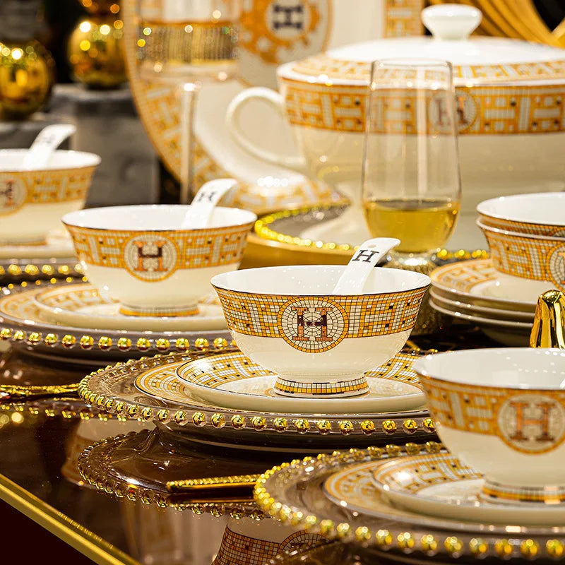 Luxury China Dinnerware Sets Fine Dining 36-70pc Get it from Bo