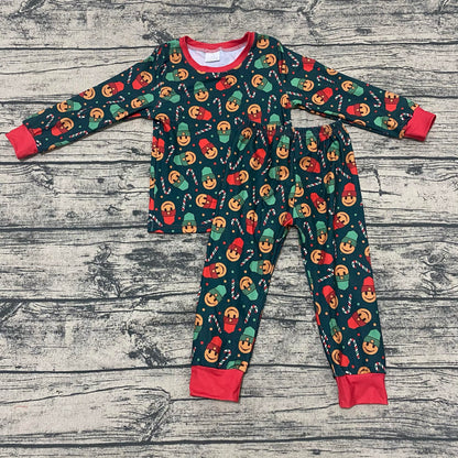 Smiley candy cane Pj set
