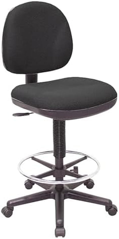 Pneumatic Adjustable Office Stool Black Multitask Ergonomic