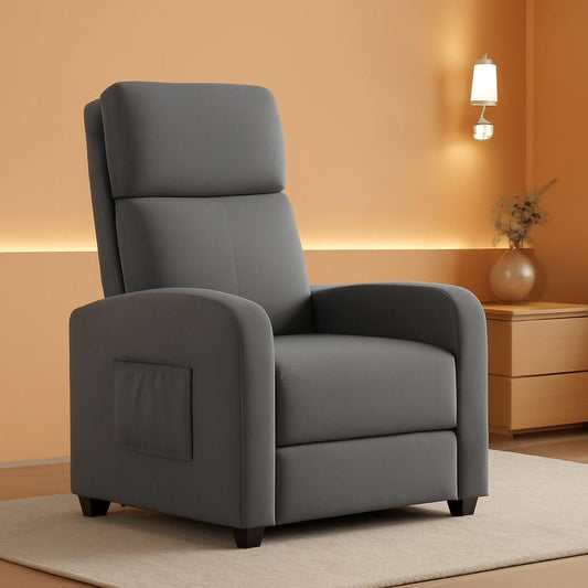 Ergonomic Adjustable Recliner Chair With Tall Back ShipItFurniture
