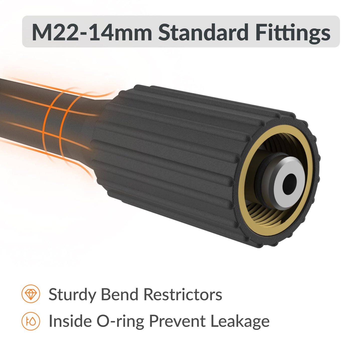 Retractable Pressure Hose Reel-1/4in