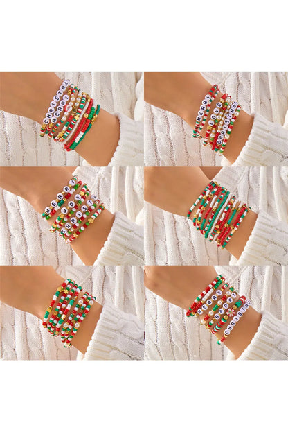 Paislee Christmas Fashion Bracelet Set