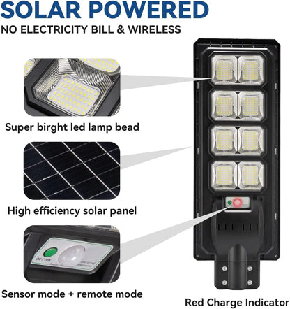150W 200W solar street lights - ES03 Series Langy Solar Lights