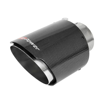 aFe MACH Force-Xp 3in to 2-1/2in 304SS Cat-Back 2020 Chevy Corvette (C8) 6.2L - Carbon Fiber Tip NP Motorsports