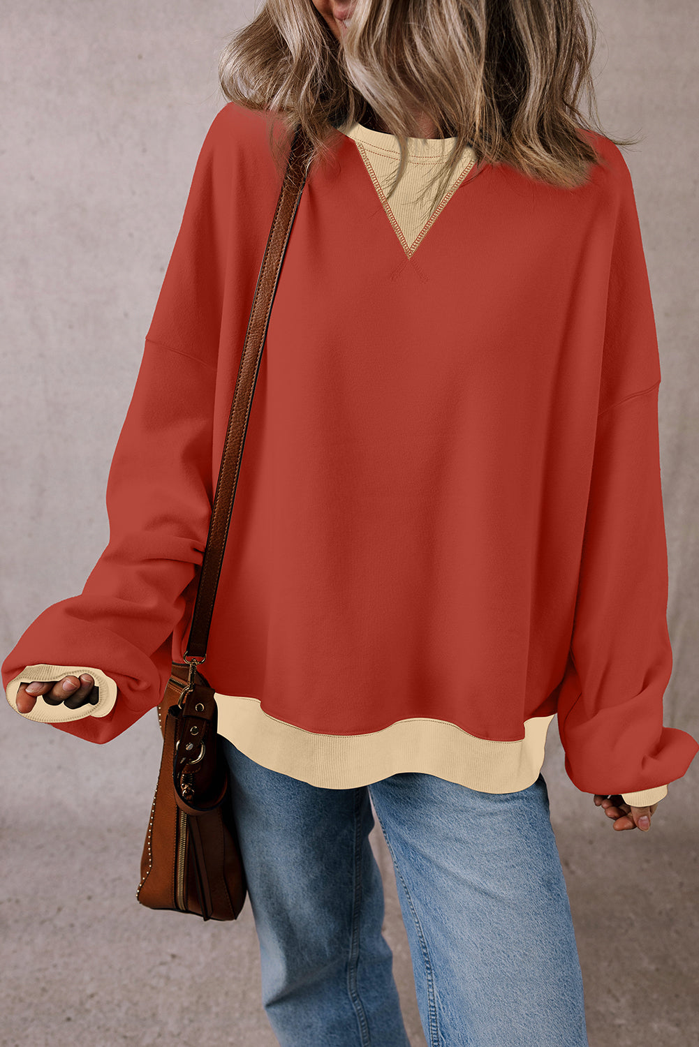 Abigail Drop Shoulder Oversized Sweatshirt