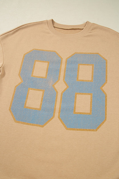 Macy Drawstring Hemline Oversize Long Sleeve Top