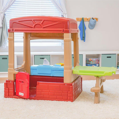 Kids Picnic Cottage Playhouse Indoor Outdoor Kitchen ShipItFurniture