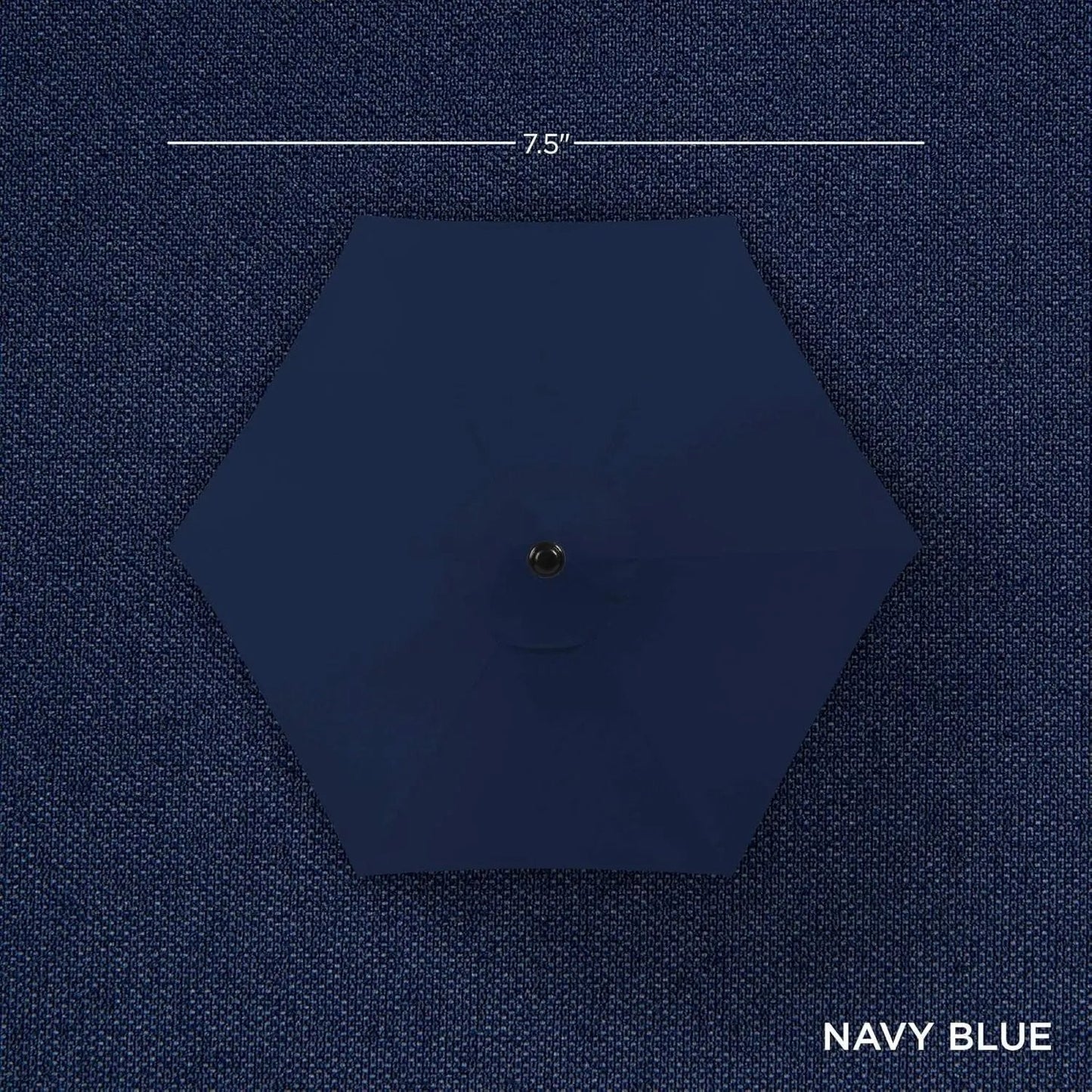 7.5ft Navy Patio Umbrella Tilt Crank Steel - Get it from Bo