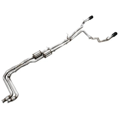 AWE 25+ RAM 1500 3.0TT 0FG Catback Touring Exhaust - Diamond Black Tips NP Motorsports