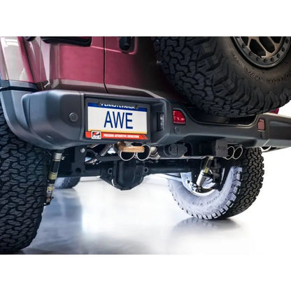 AWE 21+ Wrangler 392 Switchpath Cat-Back Exhaust- Quad BashGuards NP Motorsports