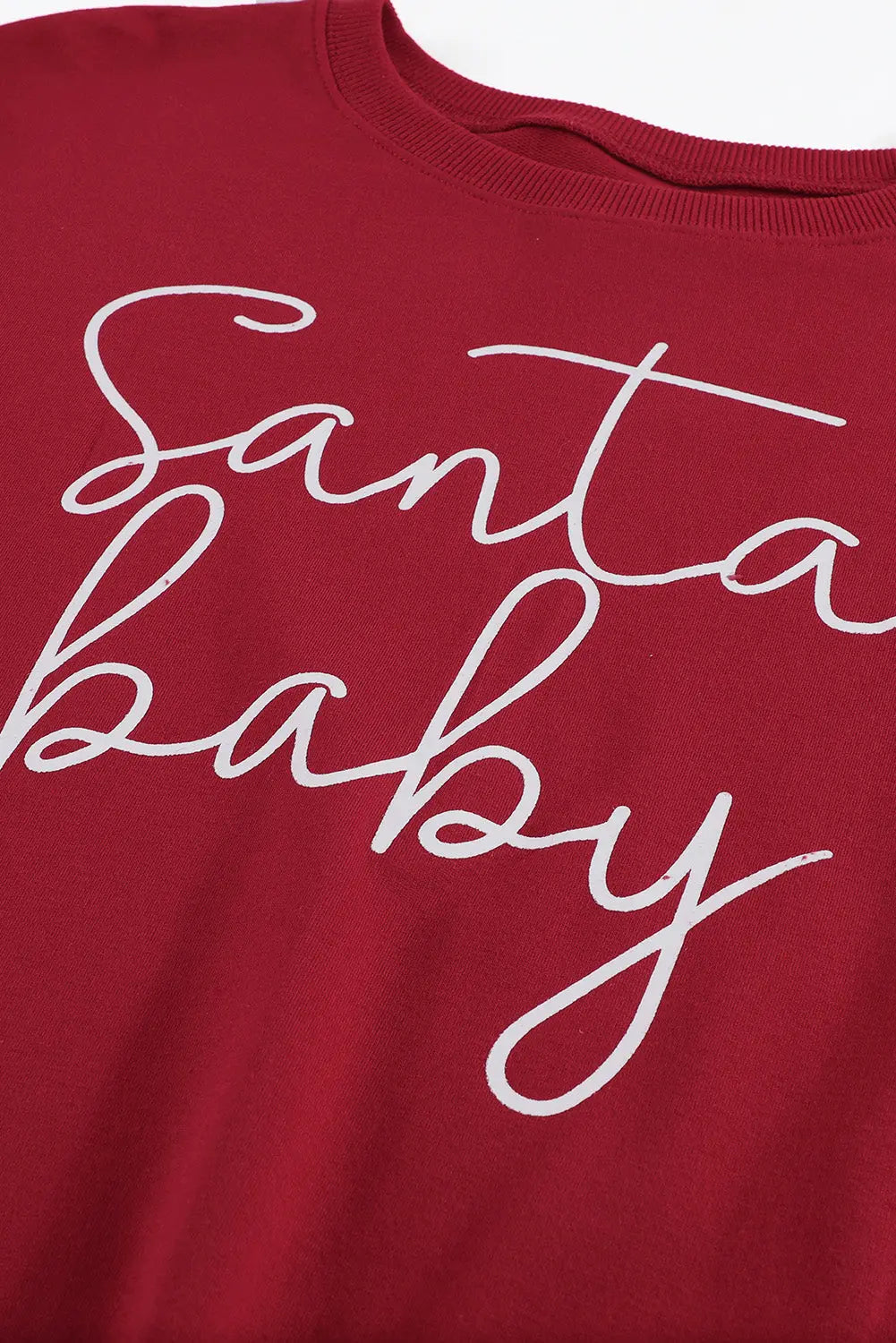 Isabella Santa Baby Print Pullover
