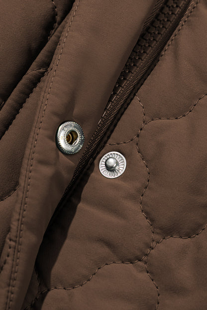 Evelyn Zip Up Winter Vest