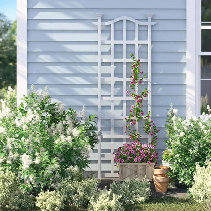 79-inch Outdoor Lattice Panel Garden Plant Trellis - Get it from Bo
