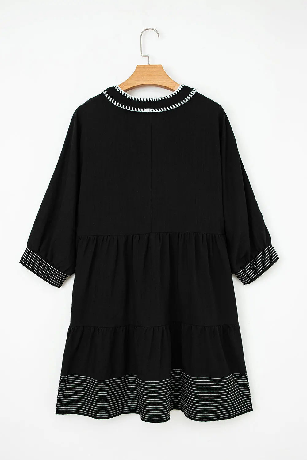 Patara Sleeve Tiered Mini Dress