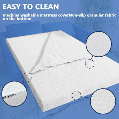 Fullsize Cooling Gel Memory Foam Sleeper Sofa Mattress