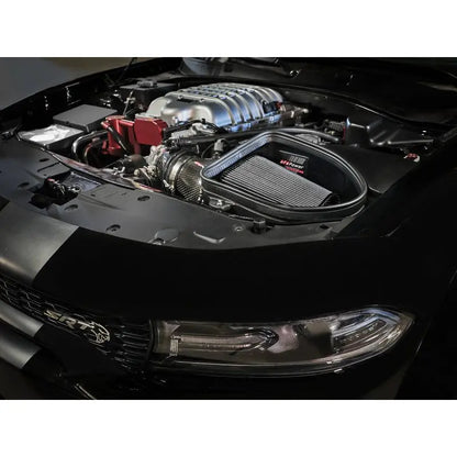 aFe Dodge Charger SRT Hellcat Redeye 21-23 V8-6.2L Track Series Stage-2 Carbon Fiber Intake System NP Motorsports
