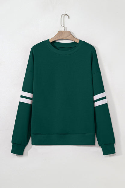 Taylor Striped Oversized Sweatshirt