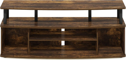 Jaya Amber Pine TV Stand for 55 Inch TV with Storage